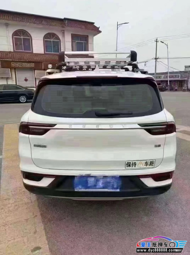 21年吉利豪越轿车抵押车出售