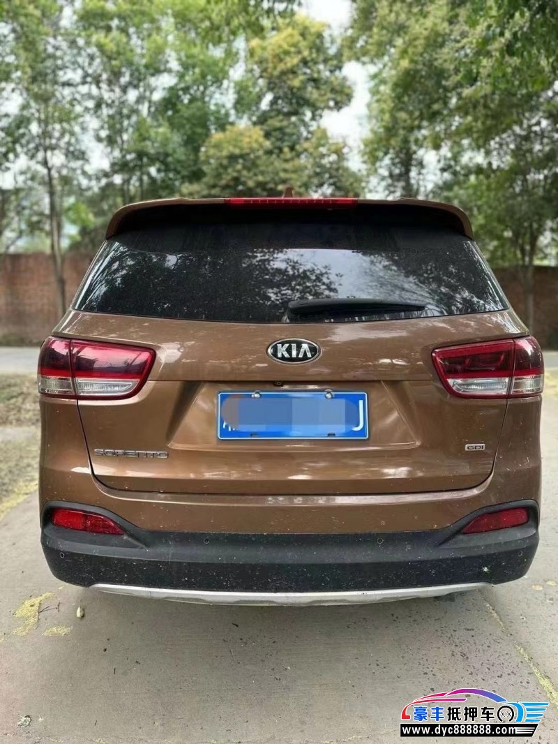 16年起亚索兰托SUV抵押车出售