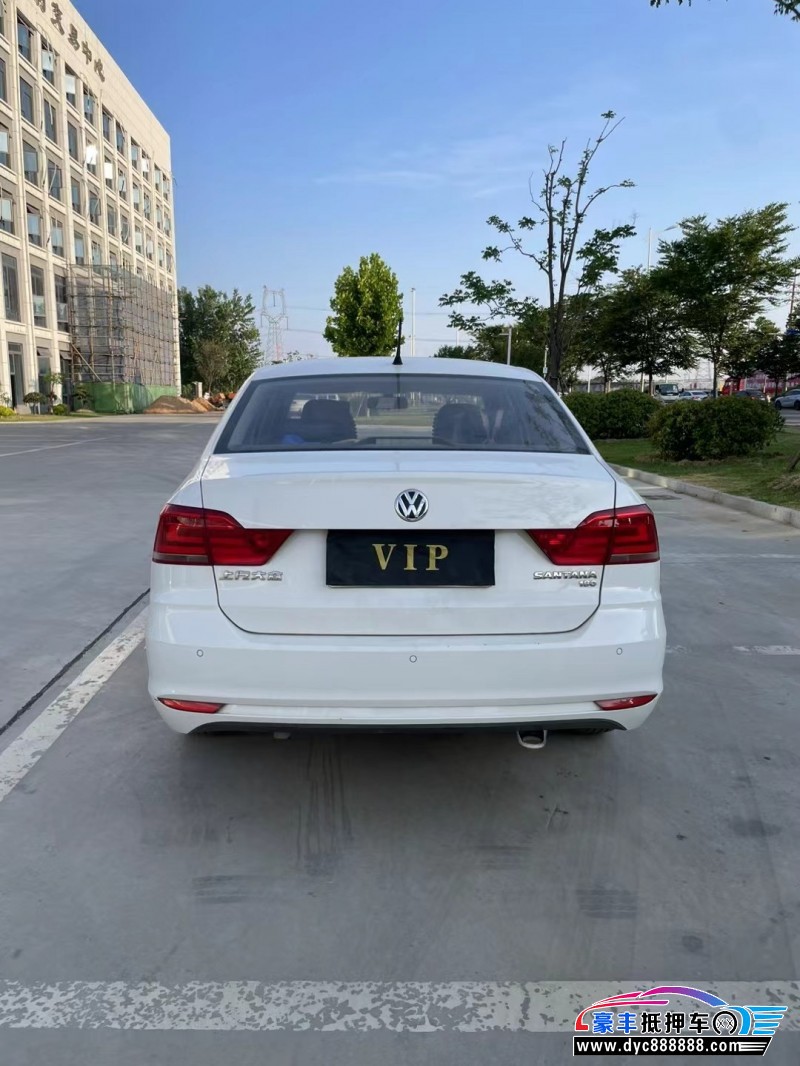 18年大众桑塔纳轿车抵押车出售