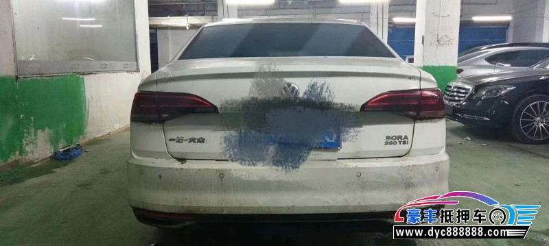 19年大众宝来轿车抵押车出售