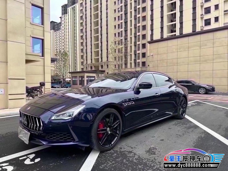 19年玛莎拉蒂总裁轿车抵押车出售