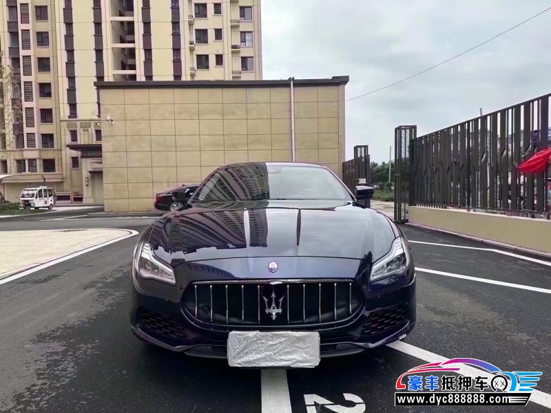 19年玛莎拉蒂总裁轿车抵押车出售
