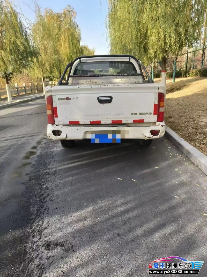 17年福田乘用车拓陆者轿车抵押车出售