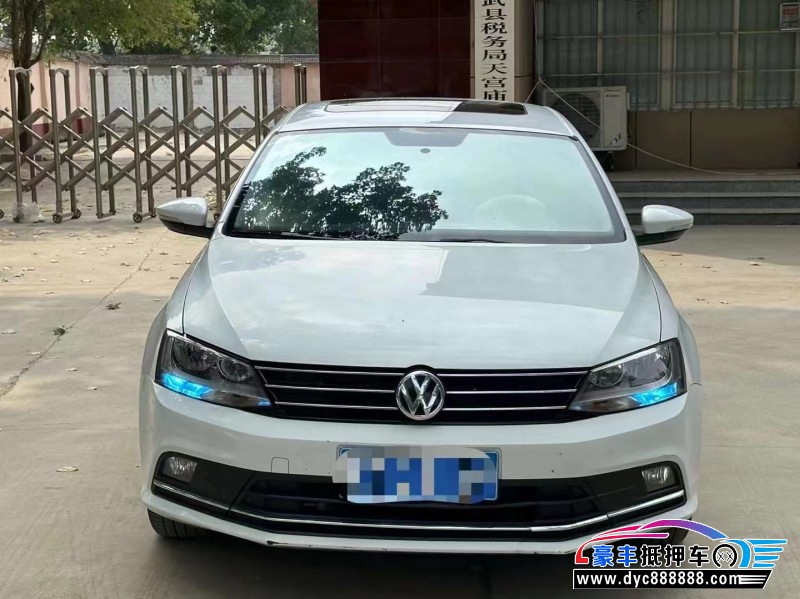 16年大众速腾轿车抵押车出售