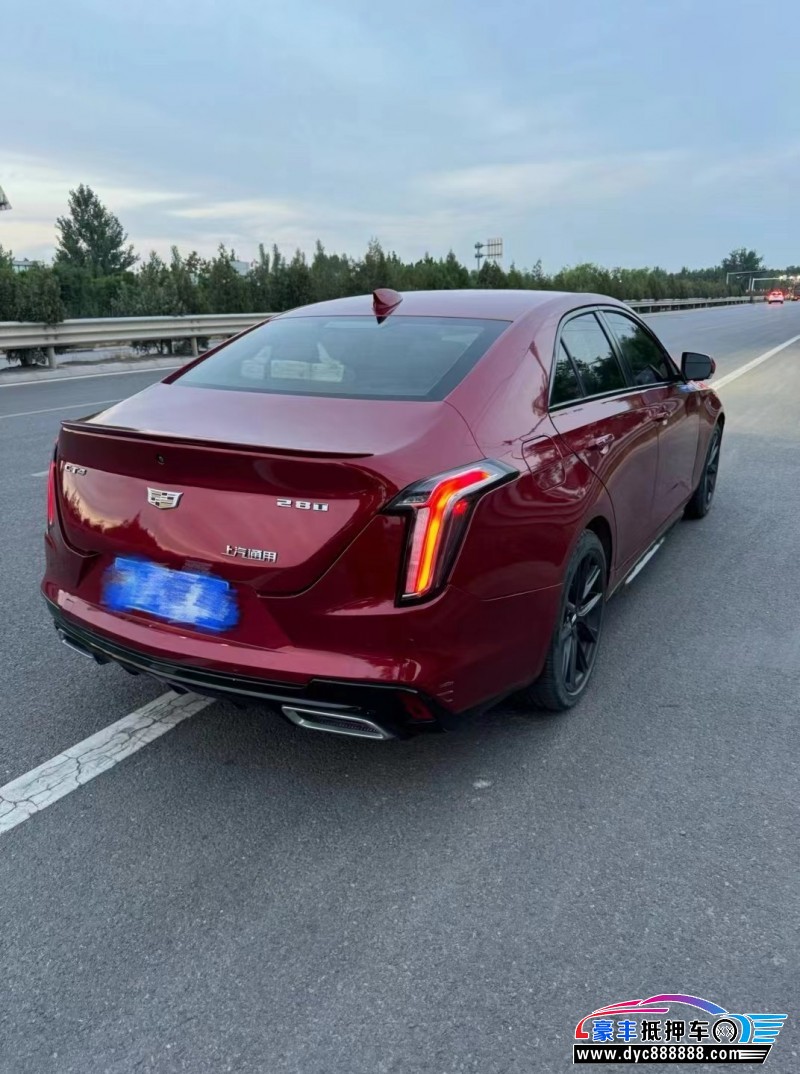 20年凯迪拉克CT4轿车抵押车出售