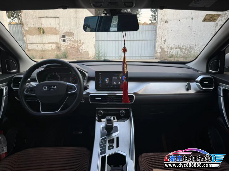 21年吉利缤越轿车抵押车出售