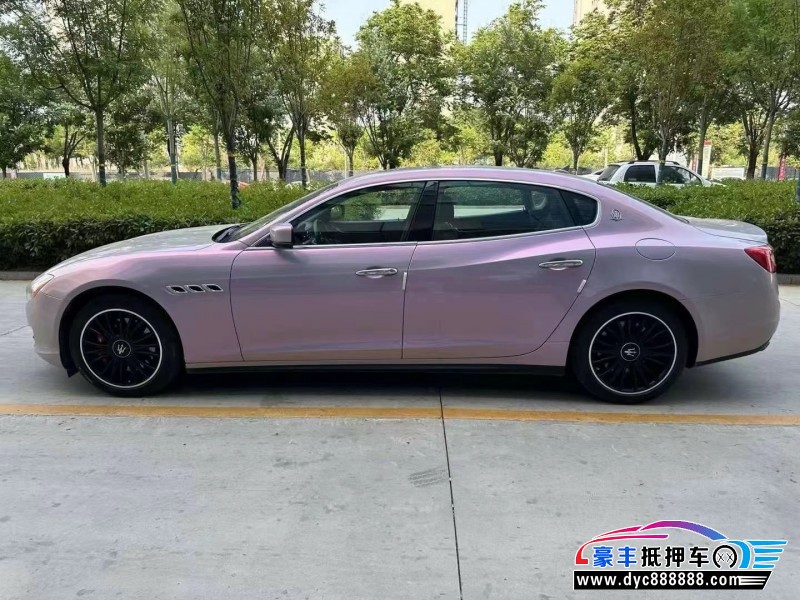 14年玛莎拉蒂总裁轿车抵押车出售