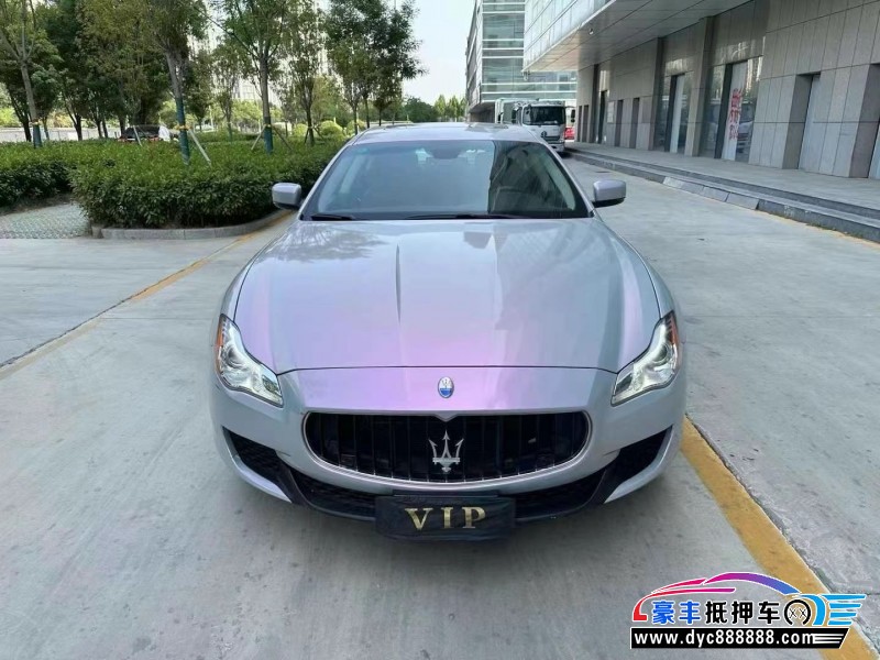 14年玛莎拉蒂总裁轿车抵押车出售