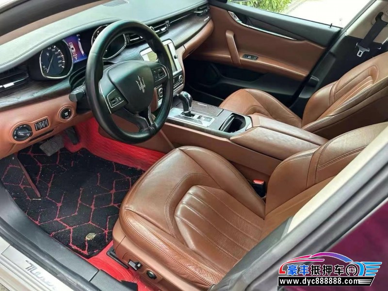 14年玛莎拉蒂总裁轿车抵押车出售