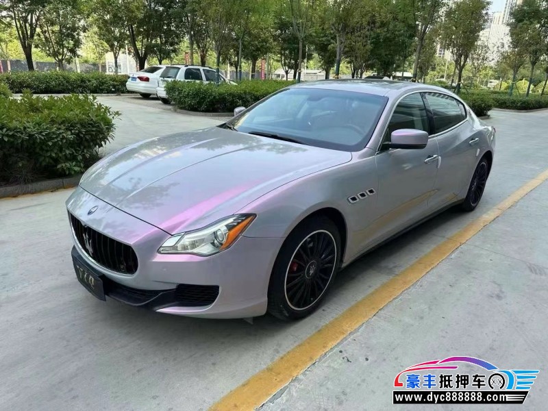 14年玛莎拉蒂总裁轿车抵押车出售