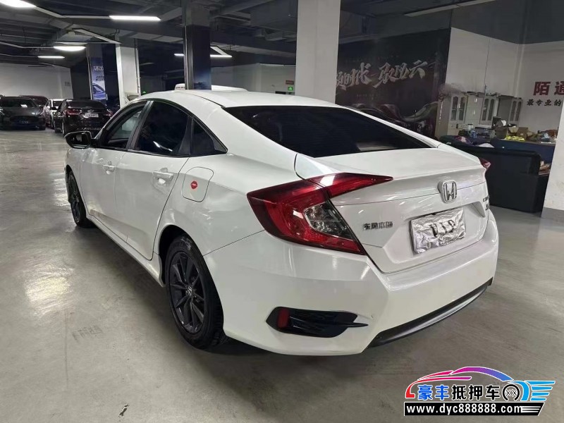 19年本田思域轿车抵押车出售