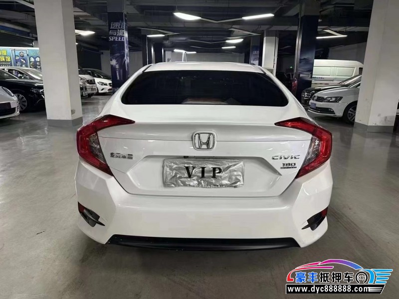 19年本田思域轿车抵押车出售