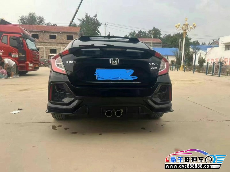 22年本田思域轿车抵押车出售