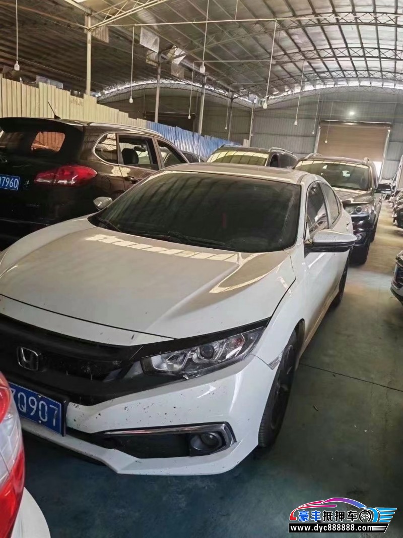 21年本田思域轿车抵押车出售