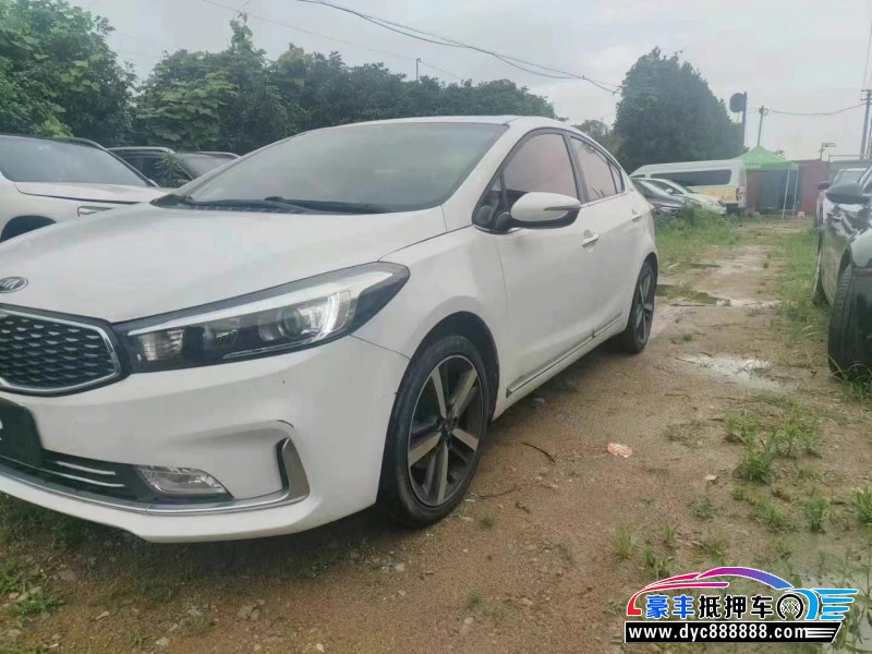 18年起亚K3轿车抵押车出售