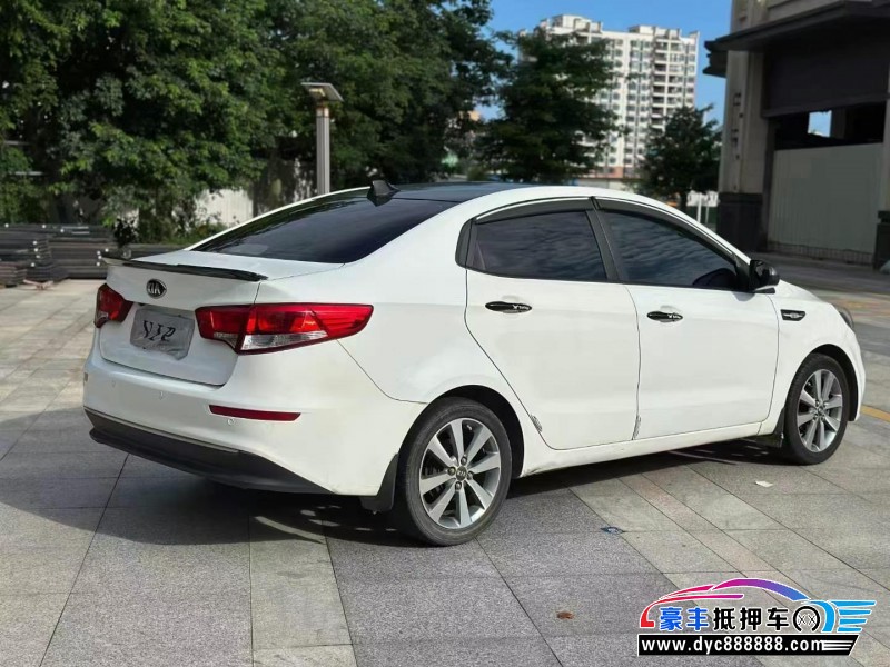 16年起亚K2轿车抵押车出售