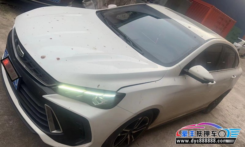 23年吉利缤瑞轿车抵押车出售