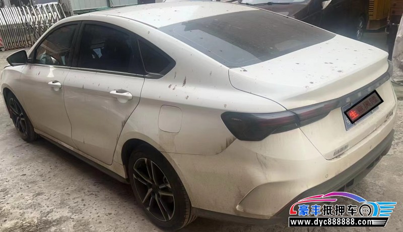 23年吉利缤瑞轿车抵押车出售