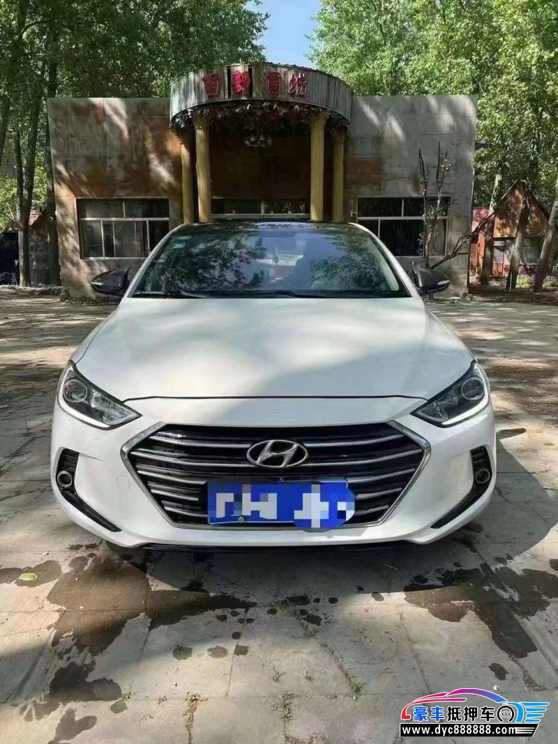 18年现代领动轿车抵押车出售