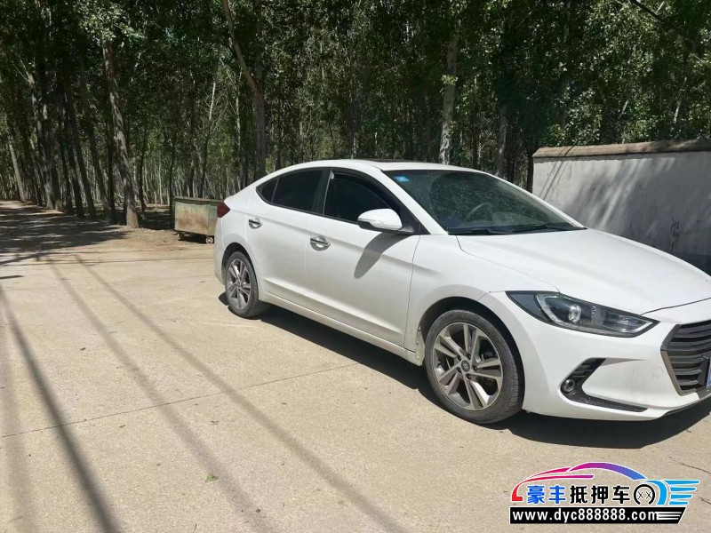 18年现代领动轿车抵押车出售