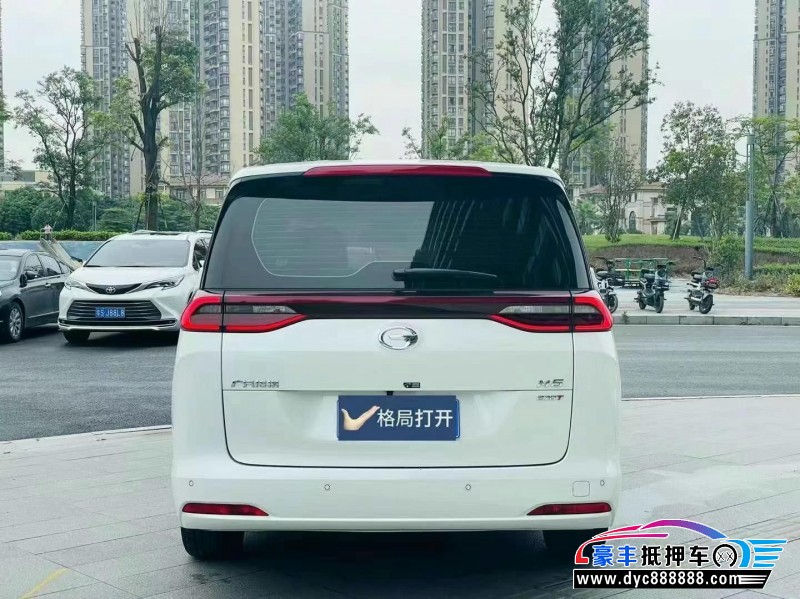 22年传祺m6轿车抵押车出售