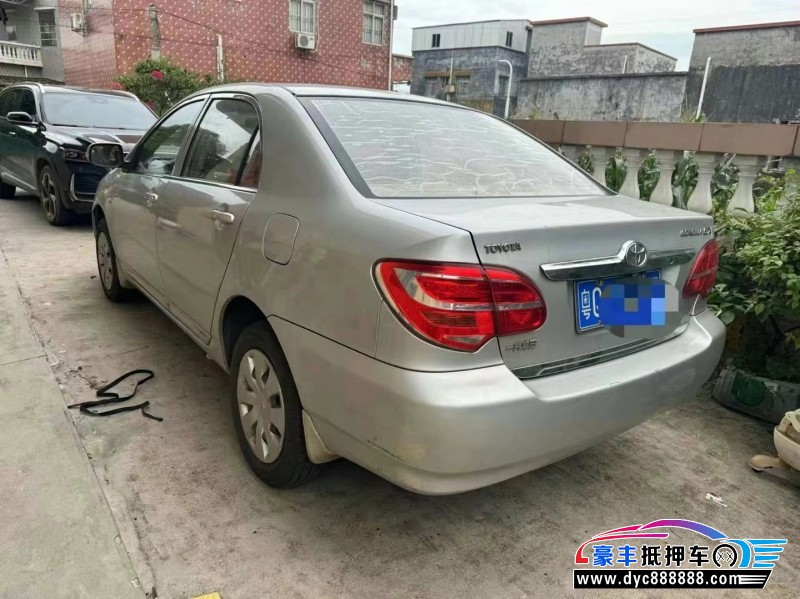 13年丰田花冠轿车抵押车出售