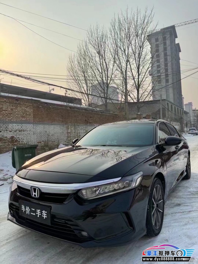 22年本田英诗派轿车抵押车出售