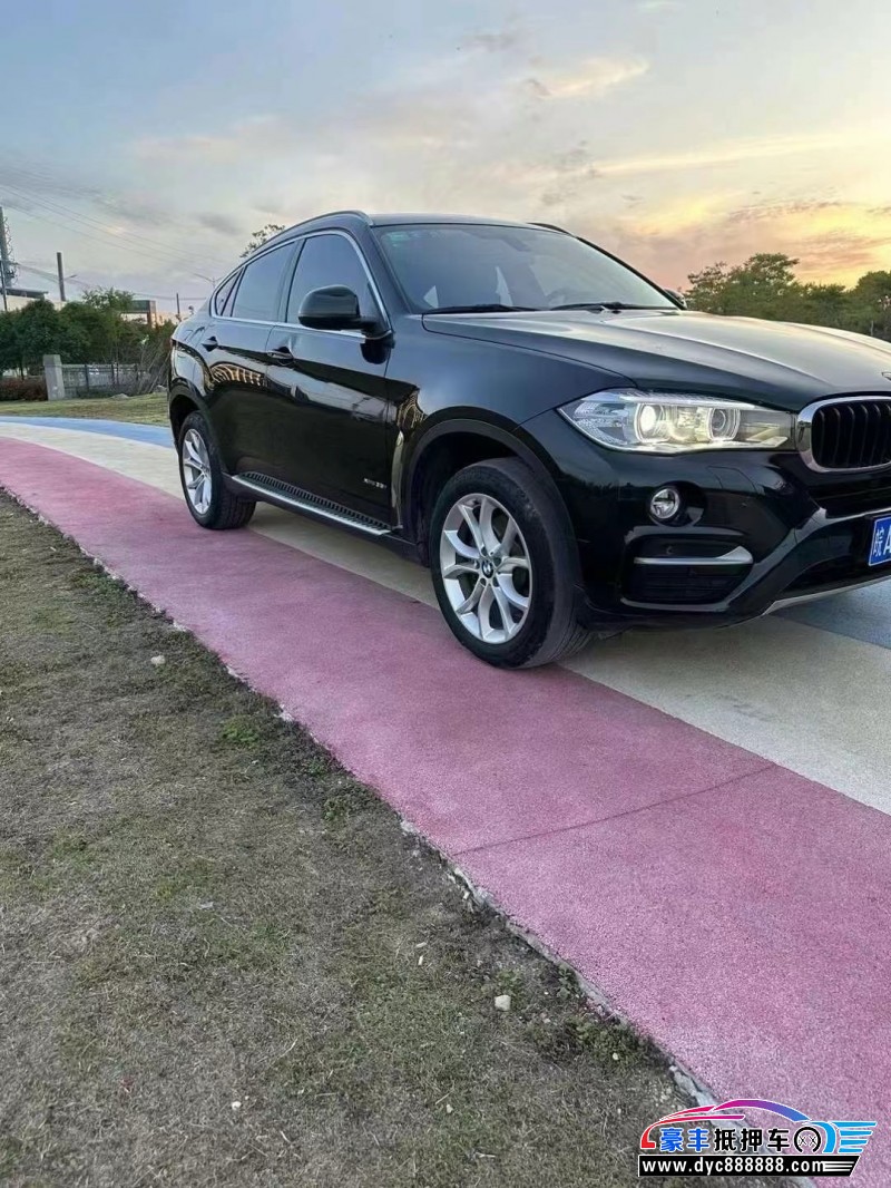 16年宝马X6SUV抵押车出售