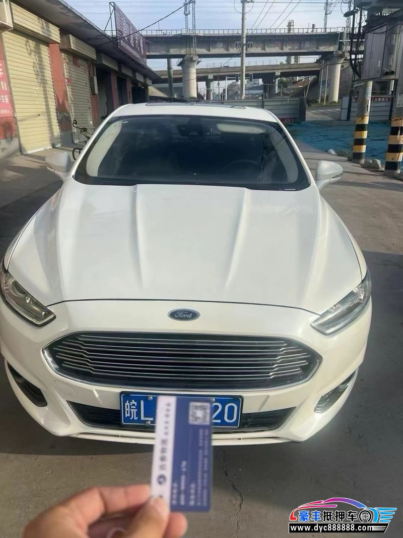 16年福特蒙迪欧轿车抵押车出售