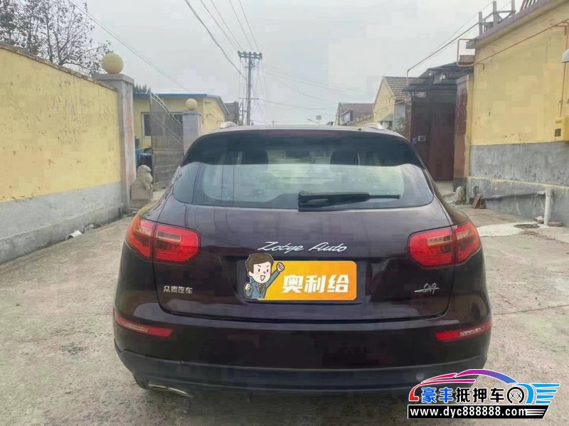 19年众泰SR9轿车抵押车出售