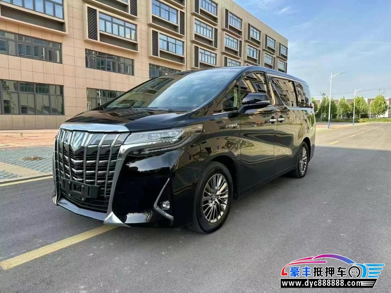 20年丰田埃尔法MPV抵押车出售