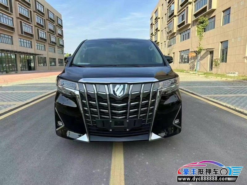 20年丰田埃尔法MPV抵押车出售