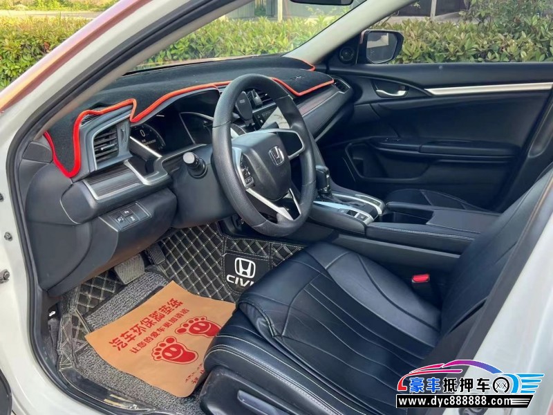 19年本田思域轿车抵押车出售