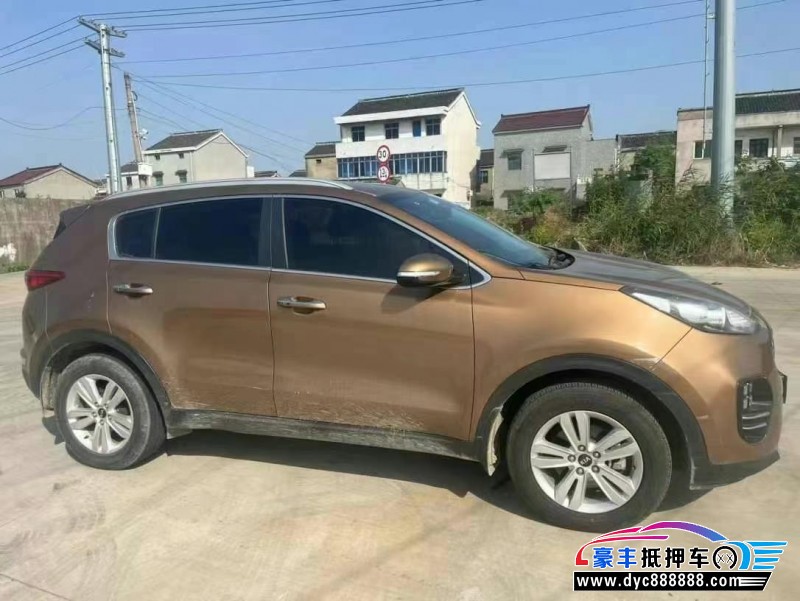 16年起亚KX5轿车抵押车出售