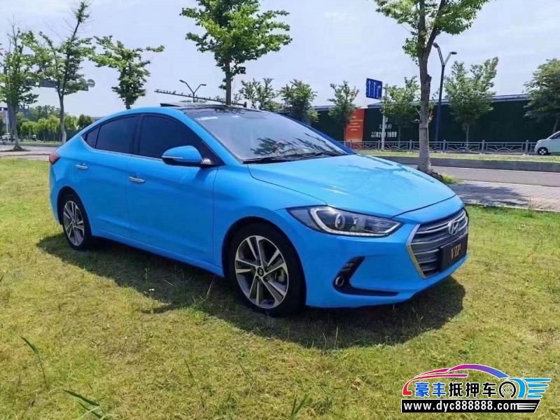 16年现代领动轿车抵押车出售