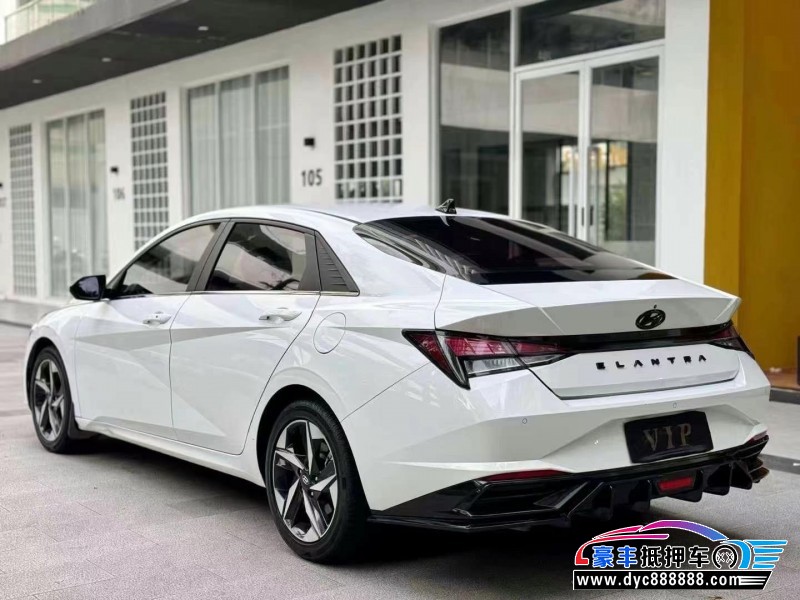 23年现代伊兰特轿车抵押车出售