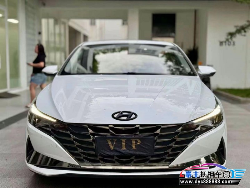 23年现代伊兰特轿车抵押车出售