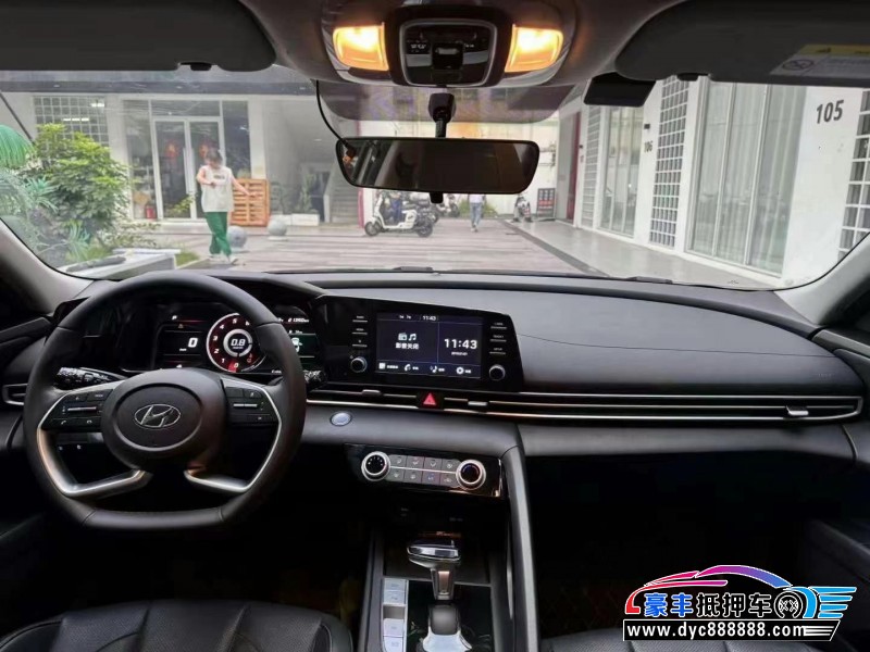 23年现代伊兰特轿车抵押车出售