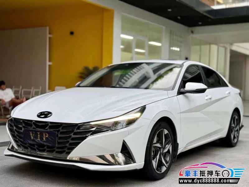 23年现代伊兰特轿车抵押车出售