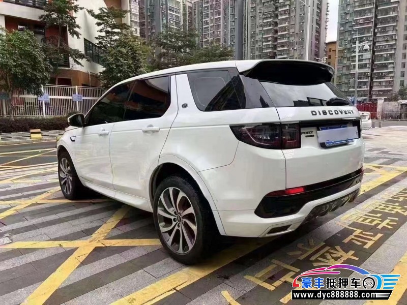 20年路虎发现运动轿车抵押车出售