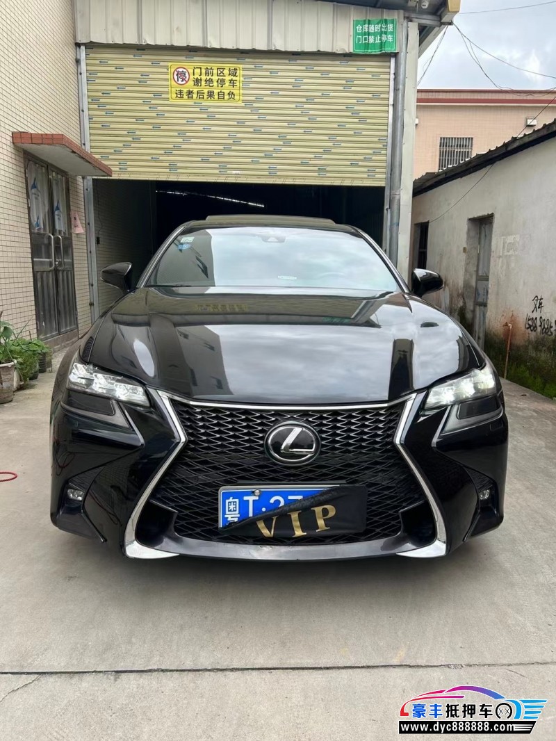 18年雷克萨斯GS轿车抵押车出售