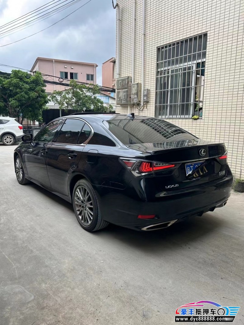 18年雷克萨斯GS轿车抵押车出售