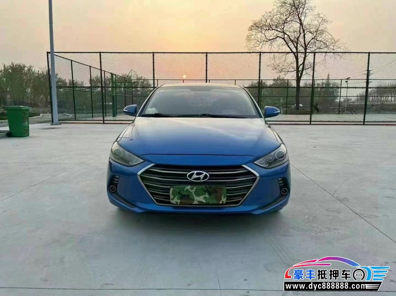 19年现代领动轿车抵押车出售