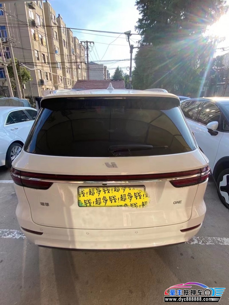 20年理想ONE轿车抵押车出售
