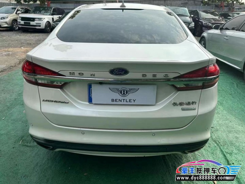 17年福特蒙迪欧轿车抵押车出售