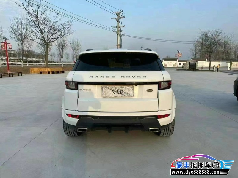 16年路虎揽胜极光轿车抵押车出售