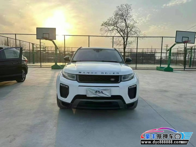 16年路虎揽胜极光轿车抵押车出售