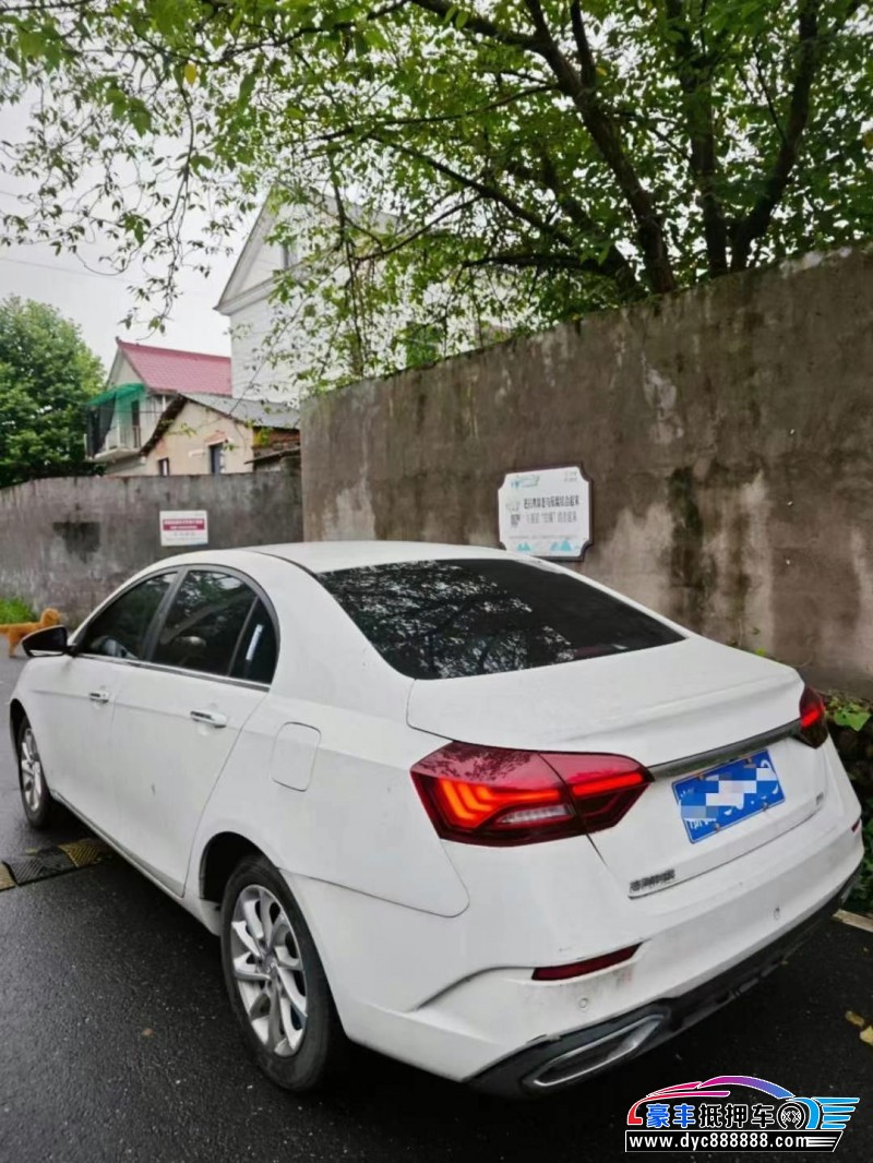 21年吉利帝豪轿车抵押车出售