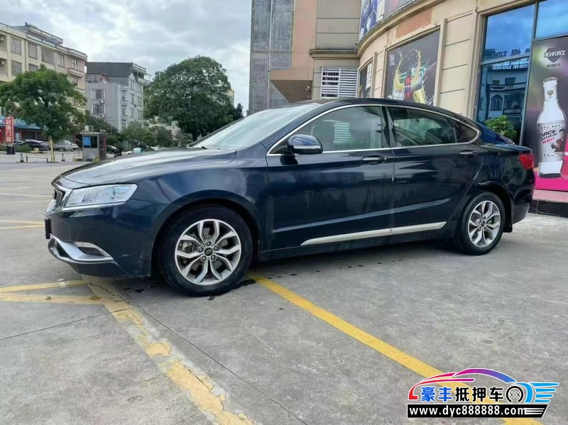 17年吉利博瑞轿车抵押车出售