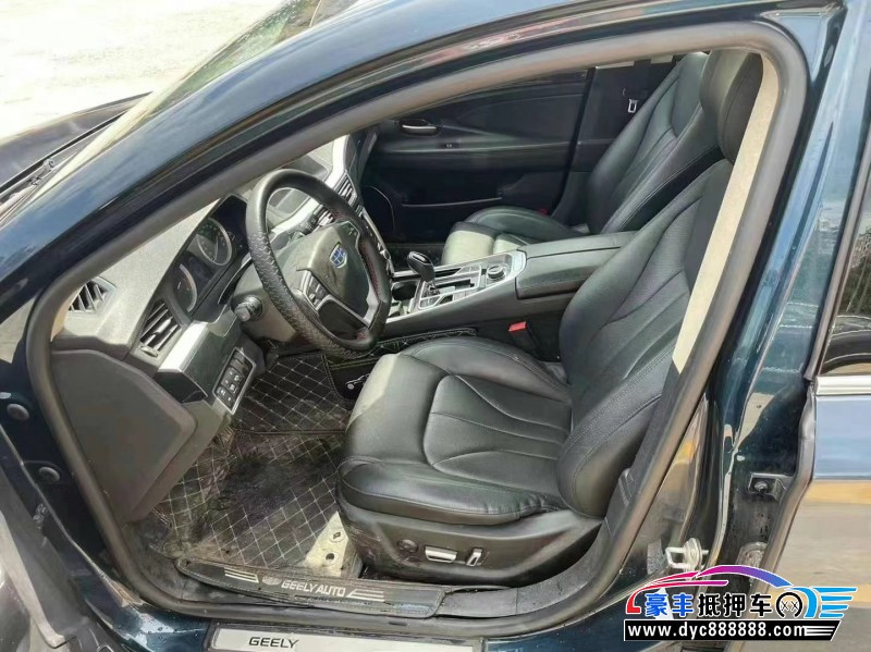 17年吉利博瑞轿车抵押车出售